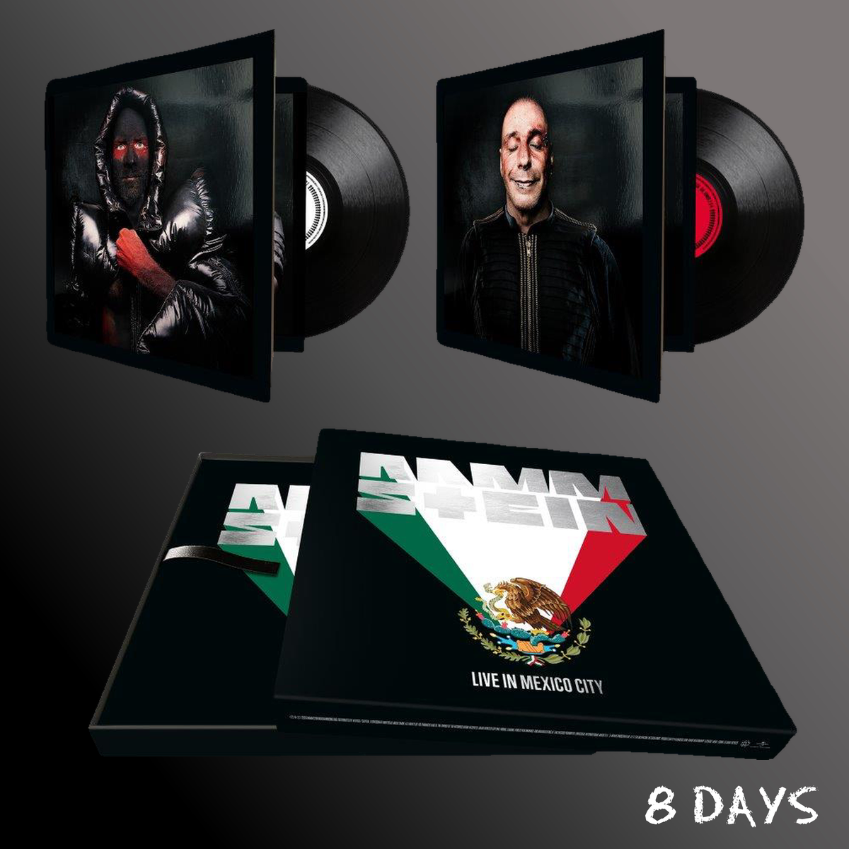 Rammstein - Live In Mexico City - Black Vinyl 4LP | Pre-Order 20.11.26