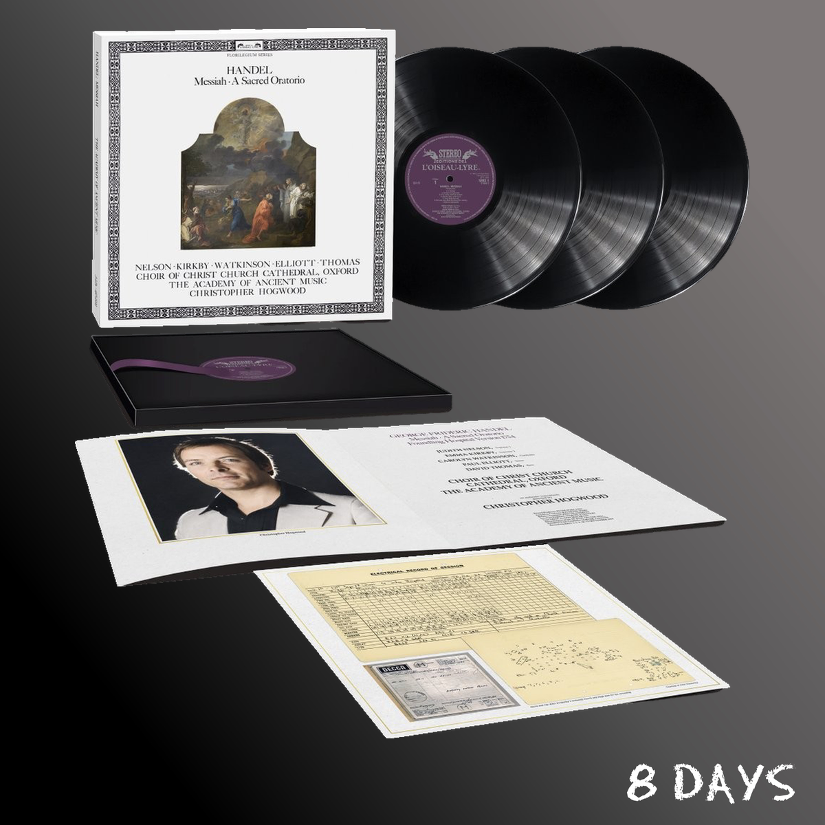Academy of Ancient Music - Handel: Messiah - Black Vinyl 3LP | Pre-Order 27.11.26