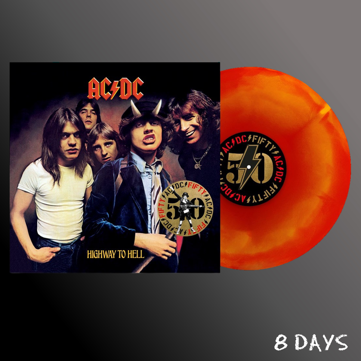 AC/DC - Highway To Hell (50th Anniversary) - Hellfire Vinyl LP