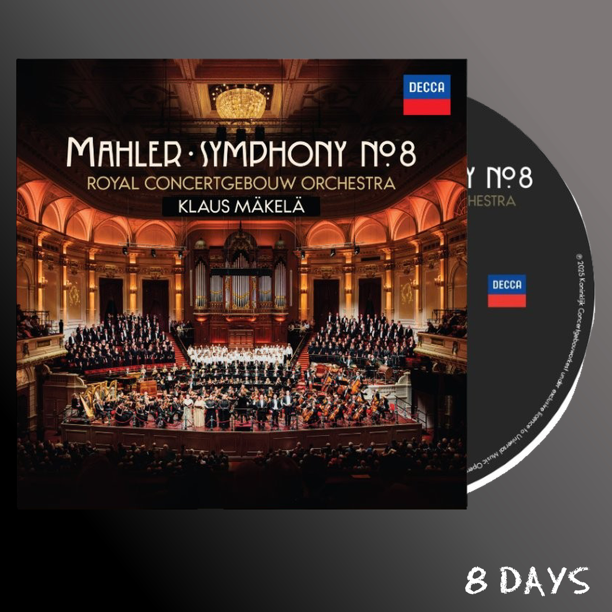 Klaus Mäkelä - Mahler 8 - CD | Pre-Order 23.10.26