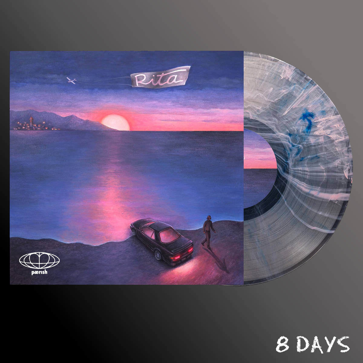 Paerish - RITA - Clear / Pink & Blue Swirl Vinyl LP | Pre-Order 13.11.26