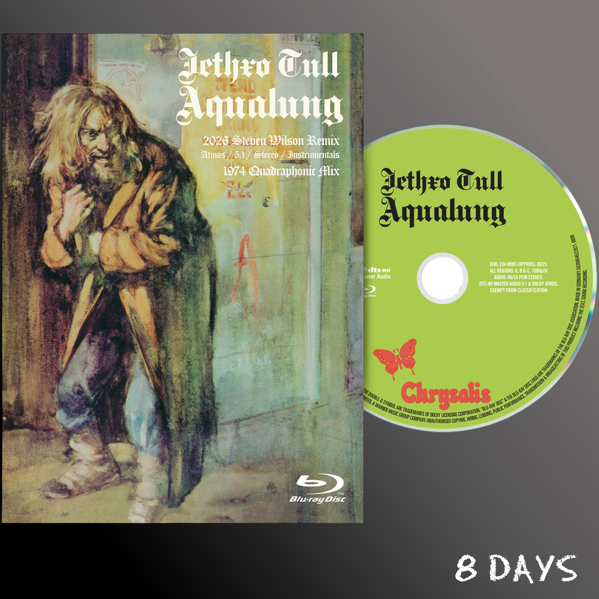 Jethro Tull - Aqualung - Blu-ray Audio | Pre-Order 21.8.26