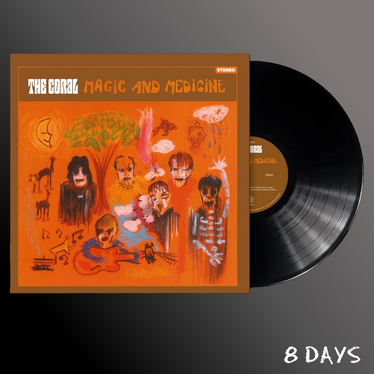 The Coral - Magic & Medicine - Black Vinyl LP