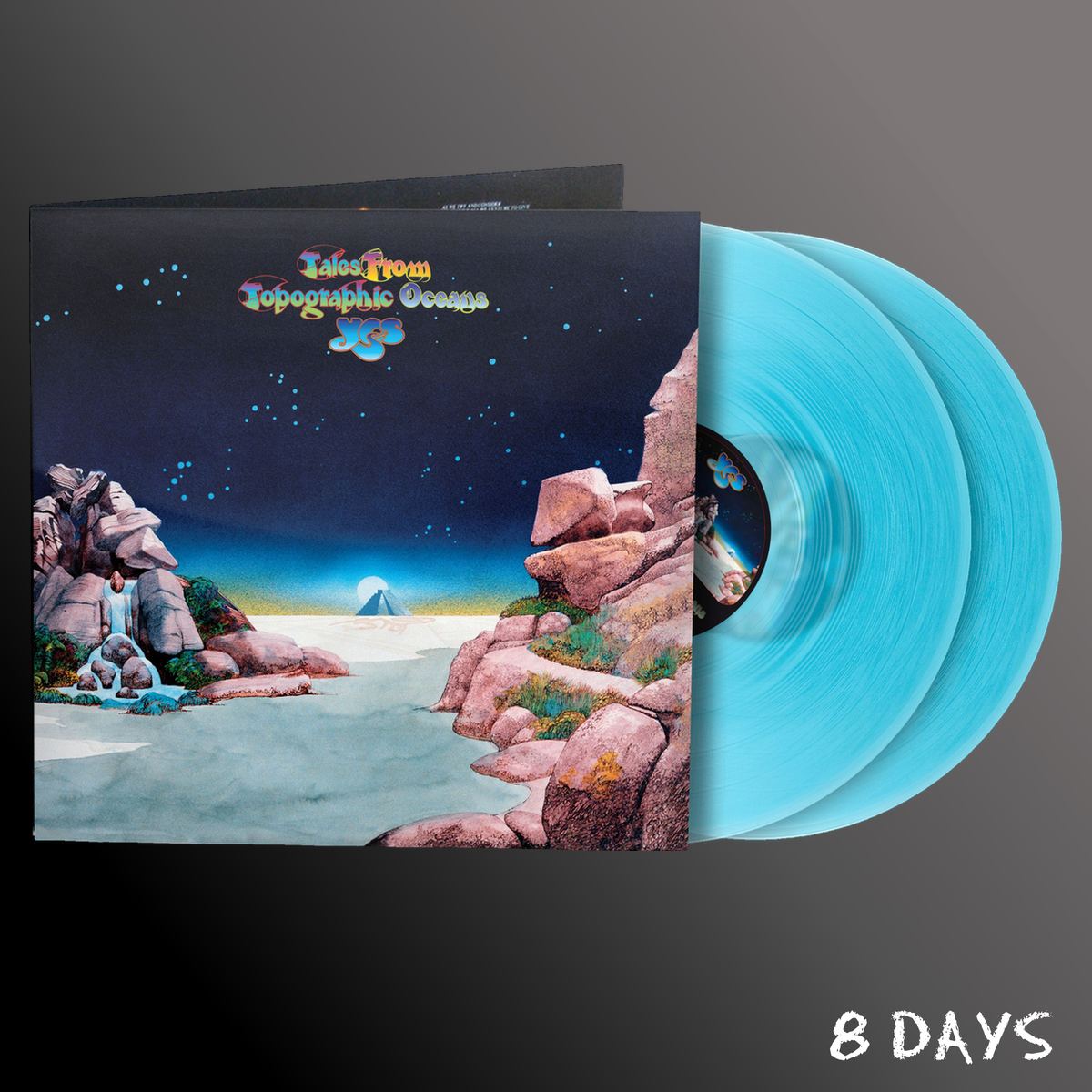 Yes - Tales From Topographic Oceans - Curacao Blue Vinyl 2LP | Pre-Order 17.10.26