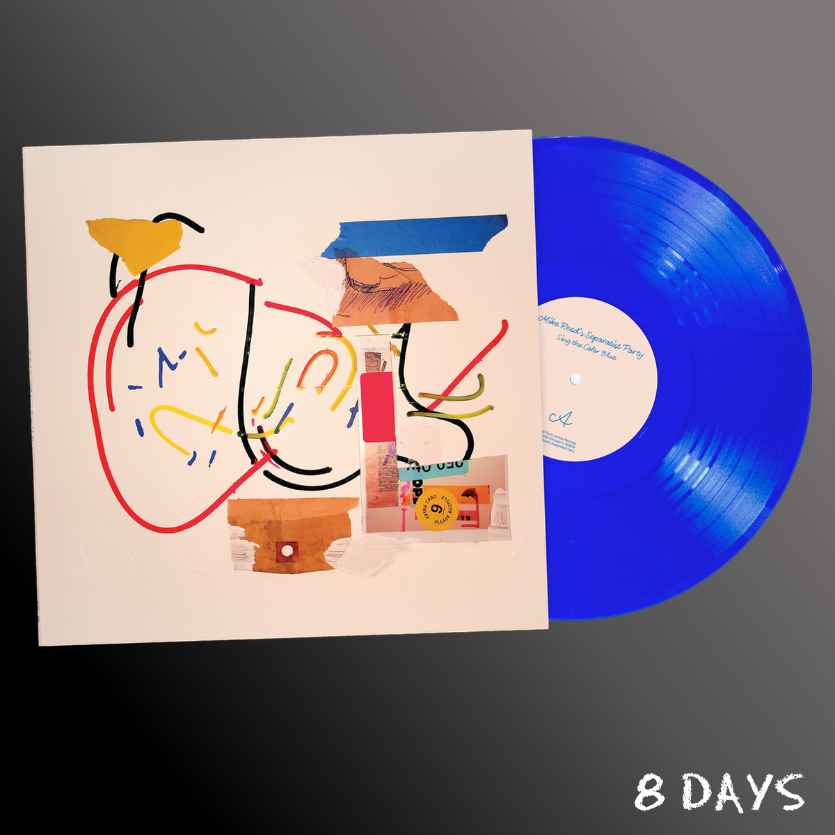 Mike Reed's Separatist Party - Sing the Color Blue - Translucent Blue Vinyl LP | Pre-Order 23.10.26
