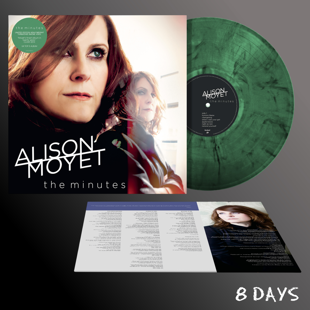 Alison Moyet - the minutes - Turquoise Smoke Vinyl LP | Pre-Order 25.9.26