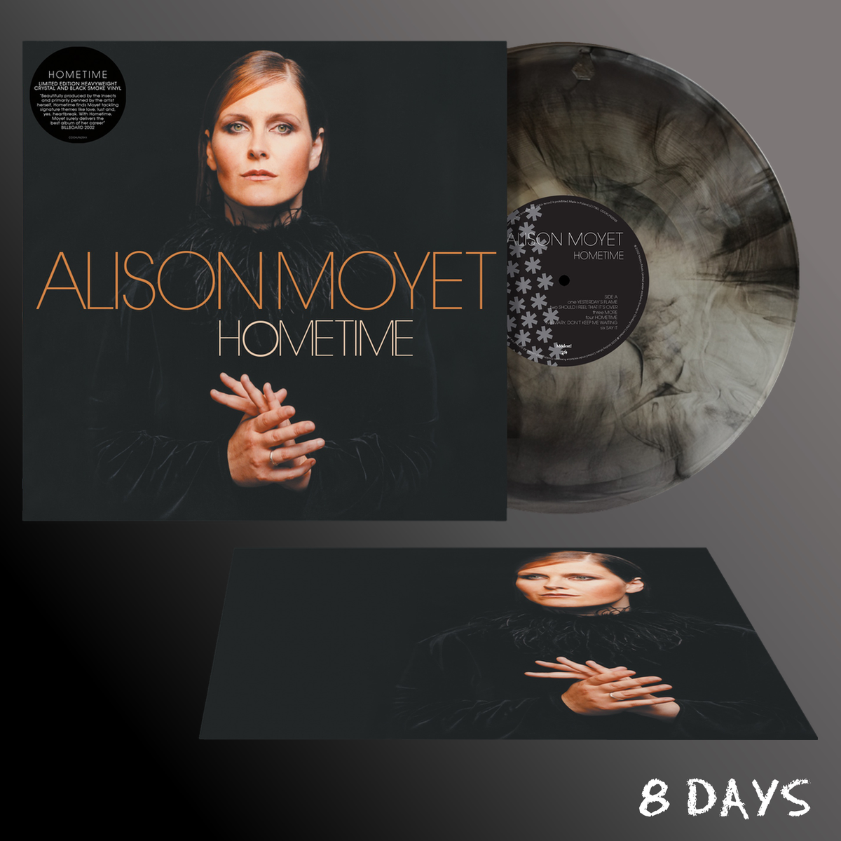 Alison Moyet - Hometime - Crystal & Black Smoke Vinyl LP | Pre-Order 25.9.26