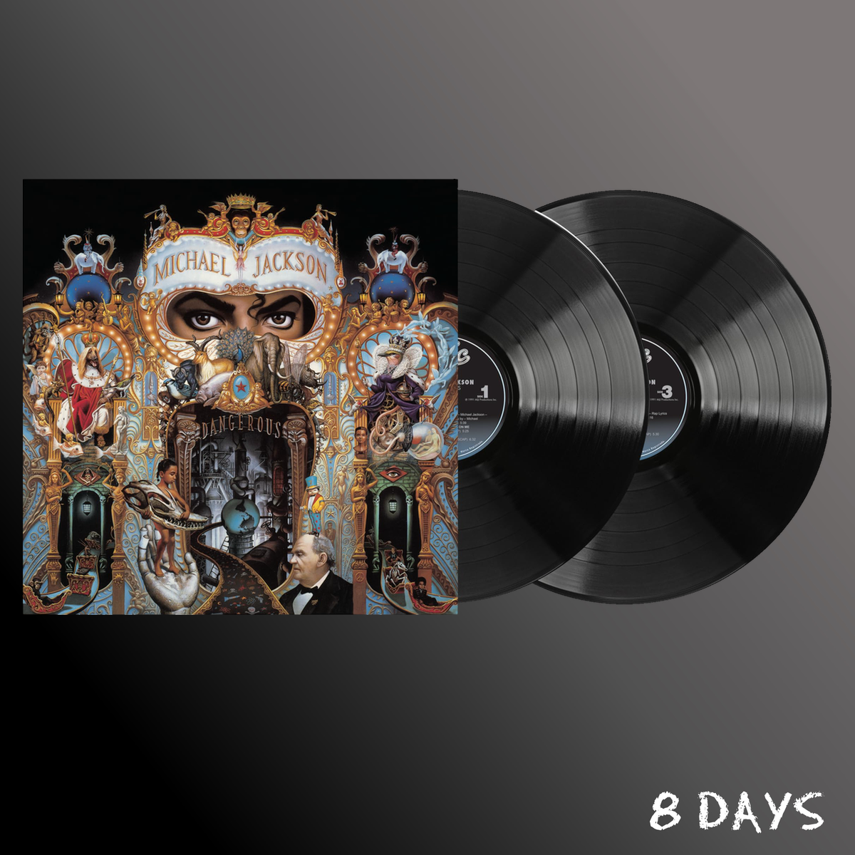Michael Jackson - Dangerous - Black Vinyl 2LP