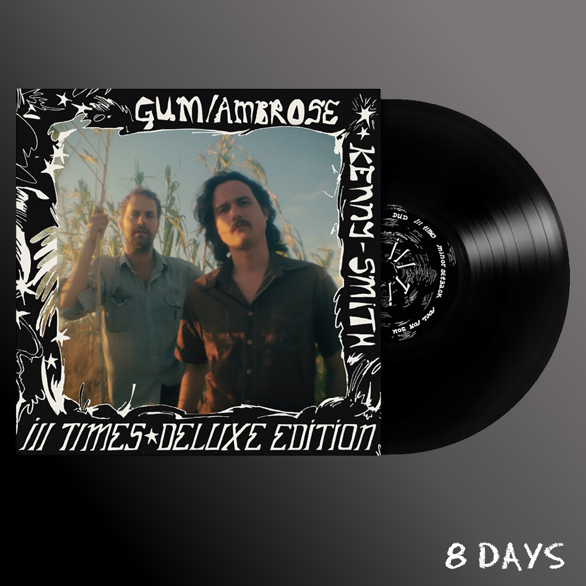 GUM, Ambrose Kenny-Smith - Ill Times (Deluxe Edition) - Opaque Black Vinyl LP | Pre-Order 2.10.26