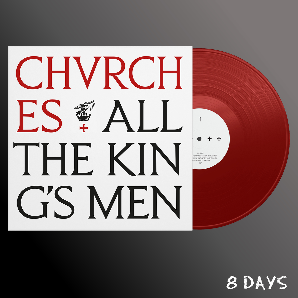 CHVRCHES - All The King's Men - Indies Apple Vinyl LP | Pre-Order 22.1.27
