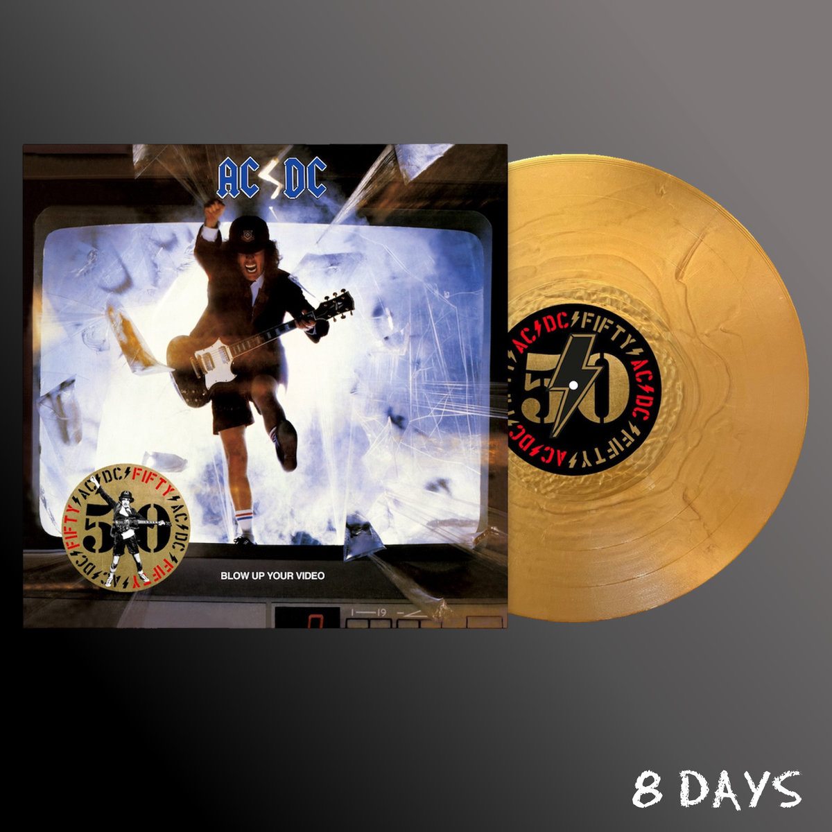 AC/DC - Blow Up Your Video (50th Anniversary) - Gold Vinyl LP