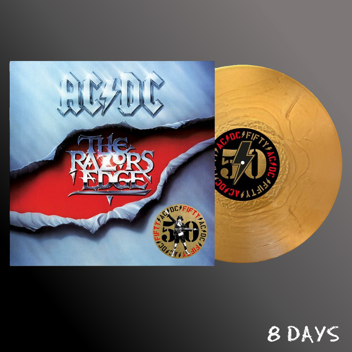 AC/DC - The Razors Edge - Gold Vinyl LP