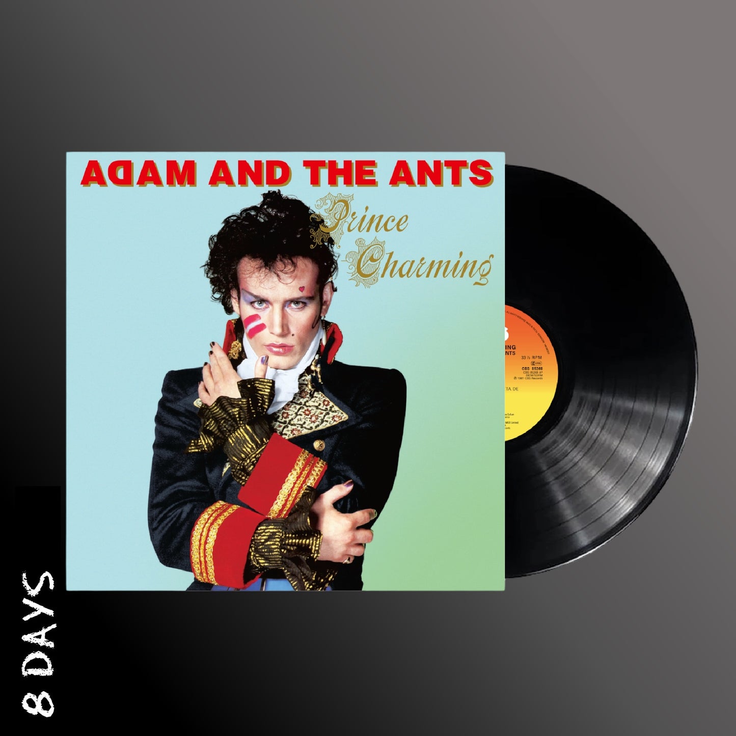 Adam & The Ants - Prince Charming - Black Vinyl - Pre Order 30/1/26