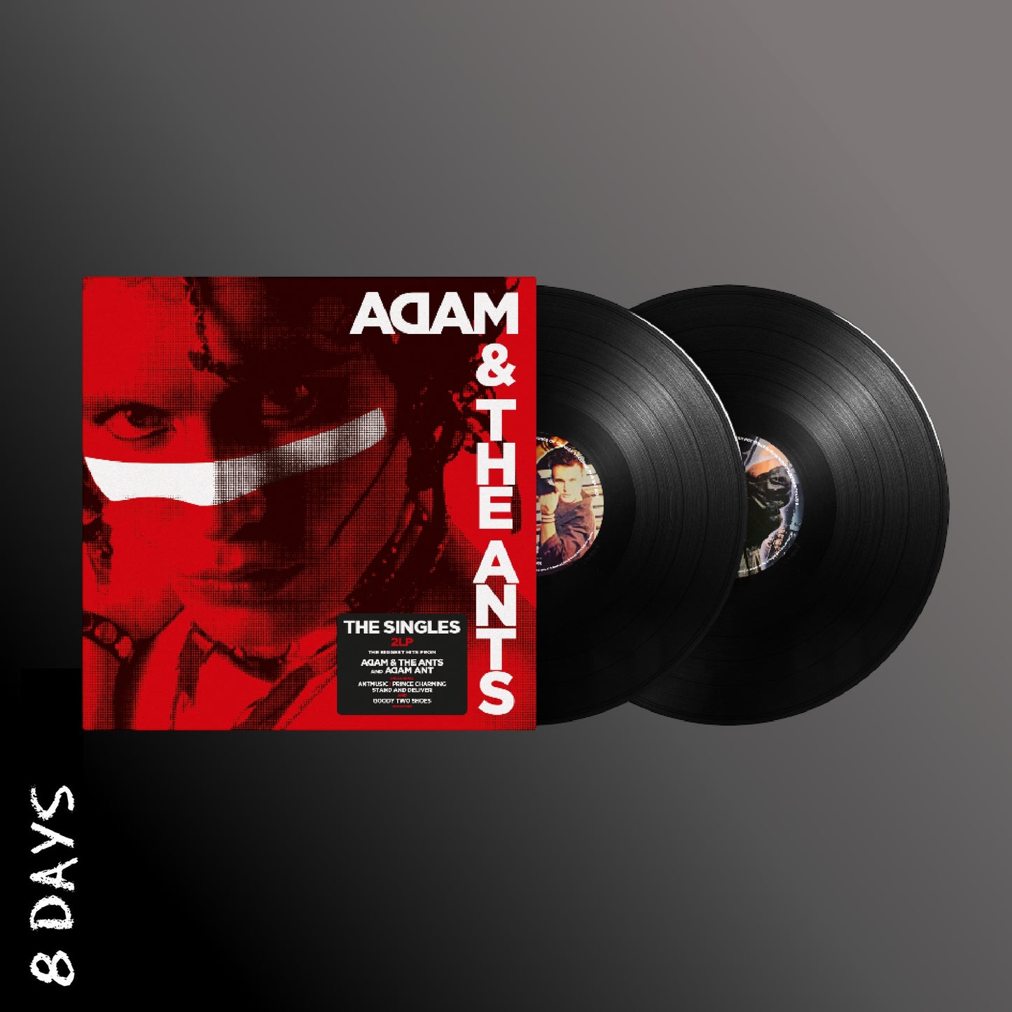 Adam & The Ants - The Singles - 2LP Black Vinyl - Pre Order 30/1/26