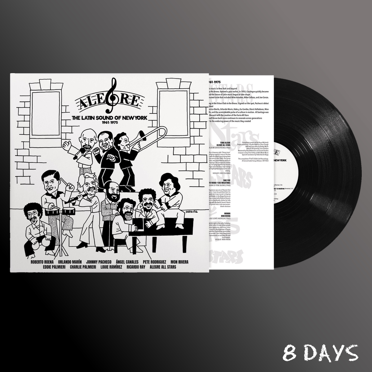 Various Artists - Alegre Records: The Latin Sound of New York (1961-1975) - Black Vinyl LP | Pre-Order 13.11.26