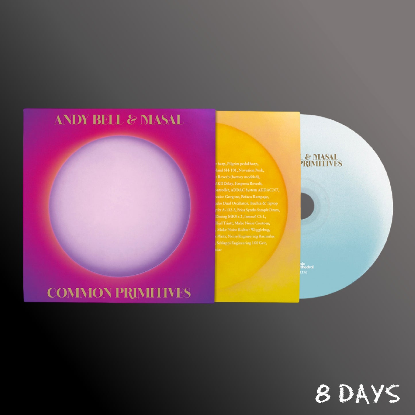 Andy Bell & Masal - Common Primitives - CD | Pre-Order 9.10.26