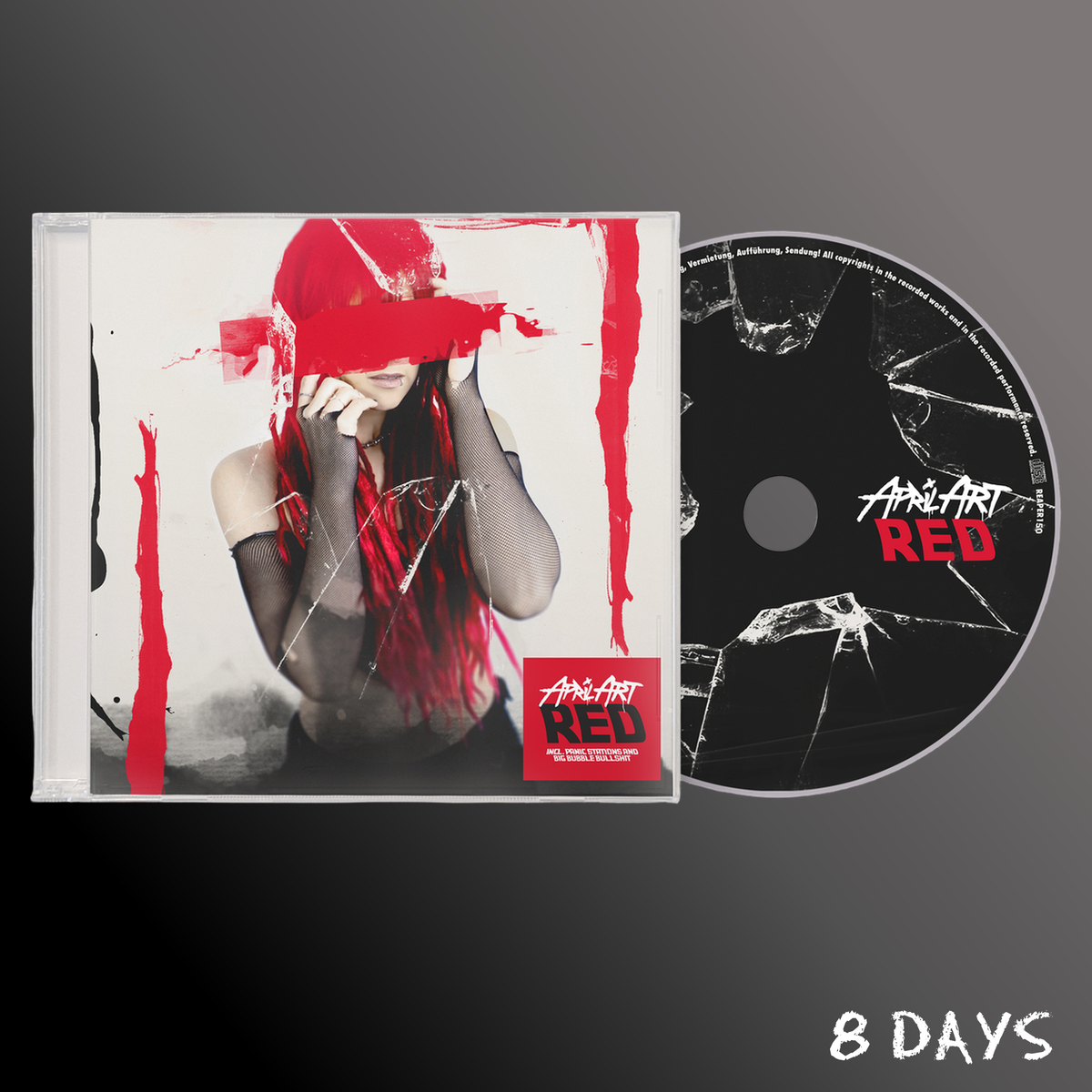 April Art - Red - CD | Pre-Order 2.10.26