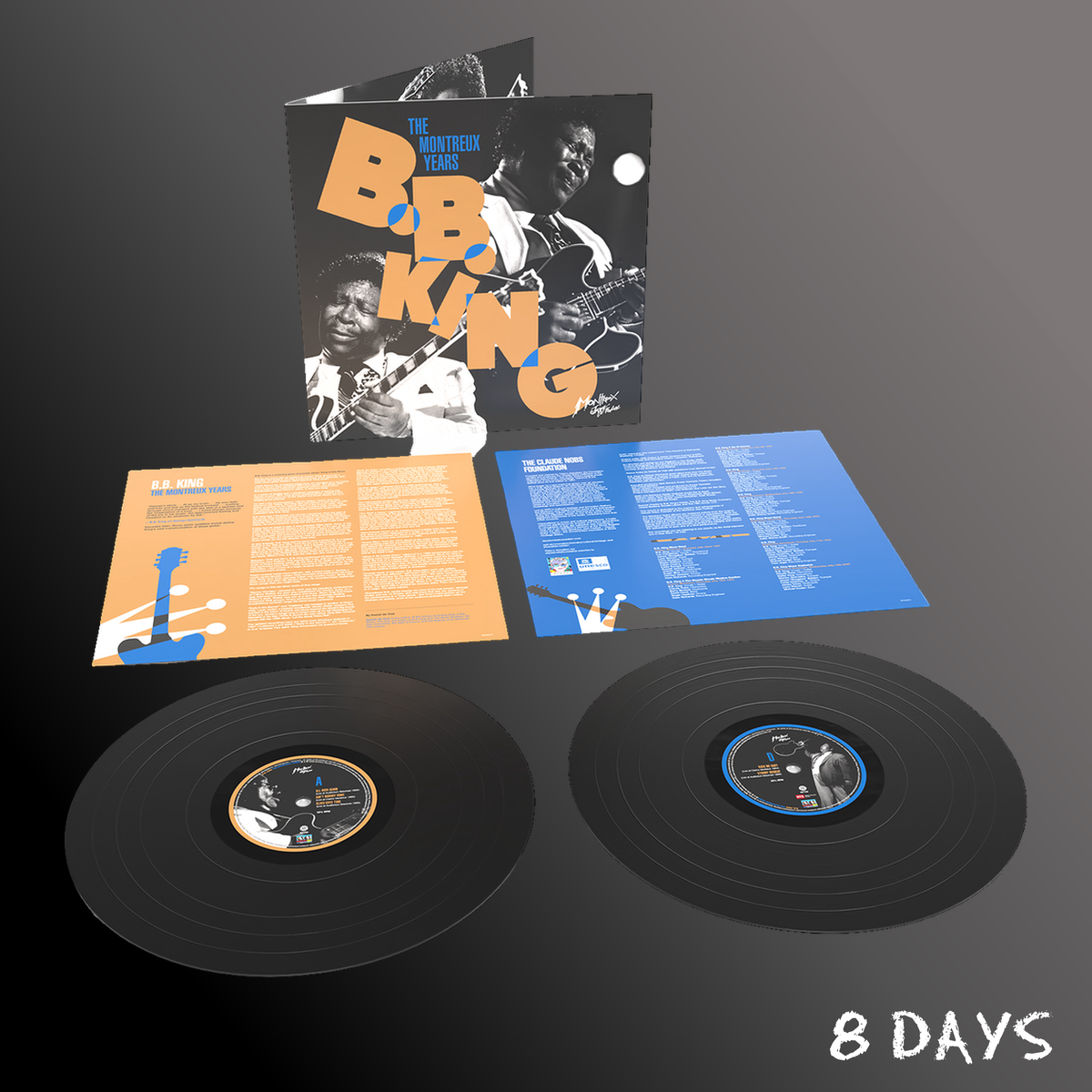 B.B. King - The Montreux Years (Live) - Black Vinyl 2LP | Pre-Order 20.11.26