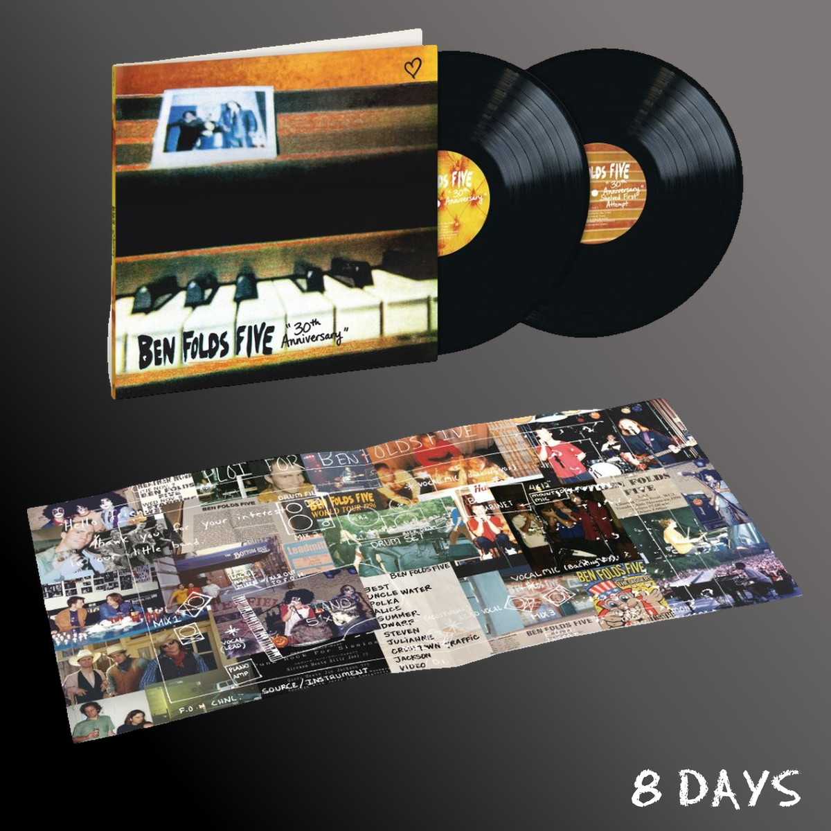 Ben Folds Five - Ben Folds Five (30th Anniversary) - Black Vinyl 2LP | Pre-Order 4.9.26