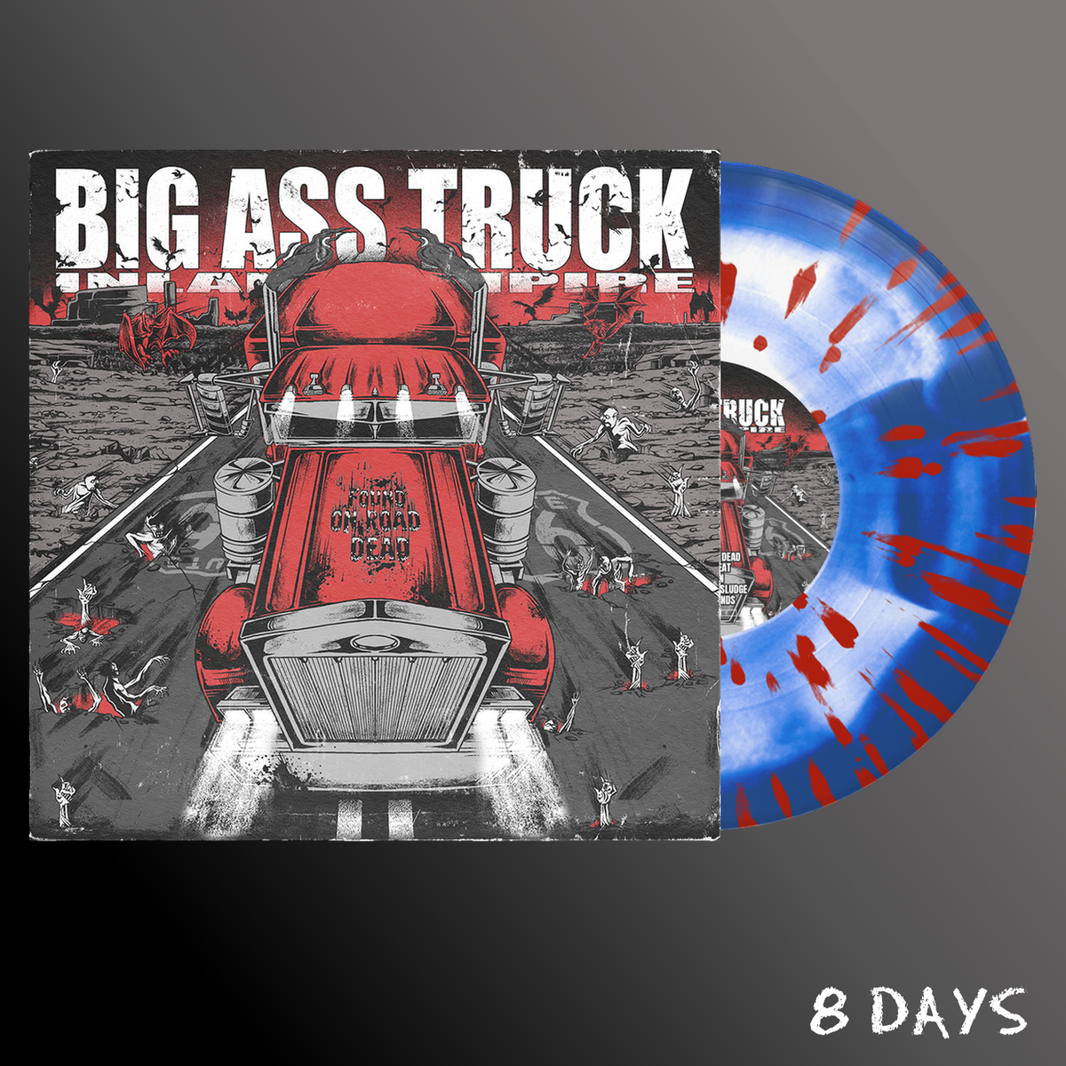 Big Ass Truck I.E. - Found On Road Dead - Splatter Vinyl 10" | Pre-Order 11.12.26