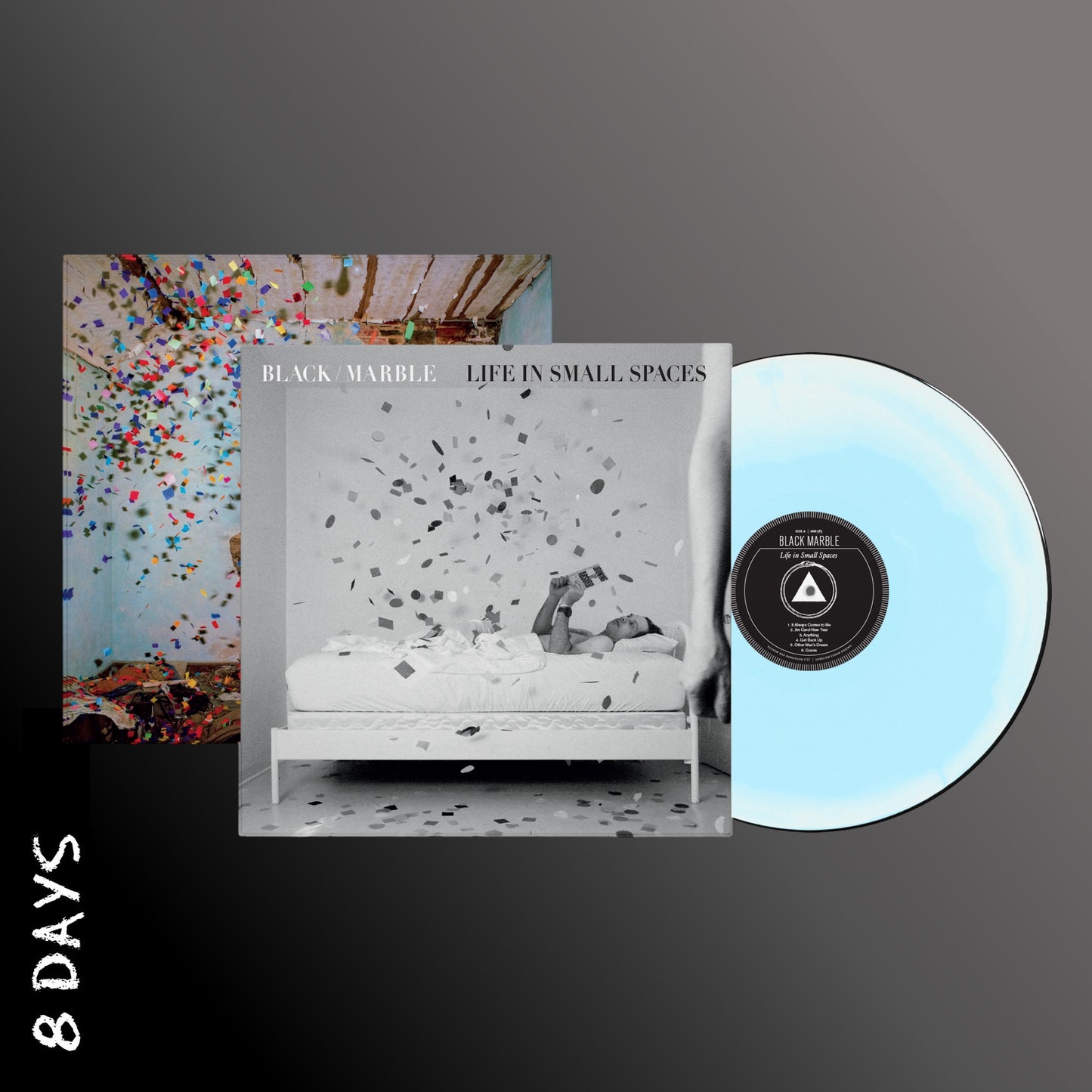 Black Marble - Life in Small Spaces - Indies Baby Blue & White Vinyl - Pre Order 21/8/26
