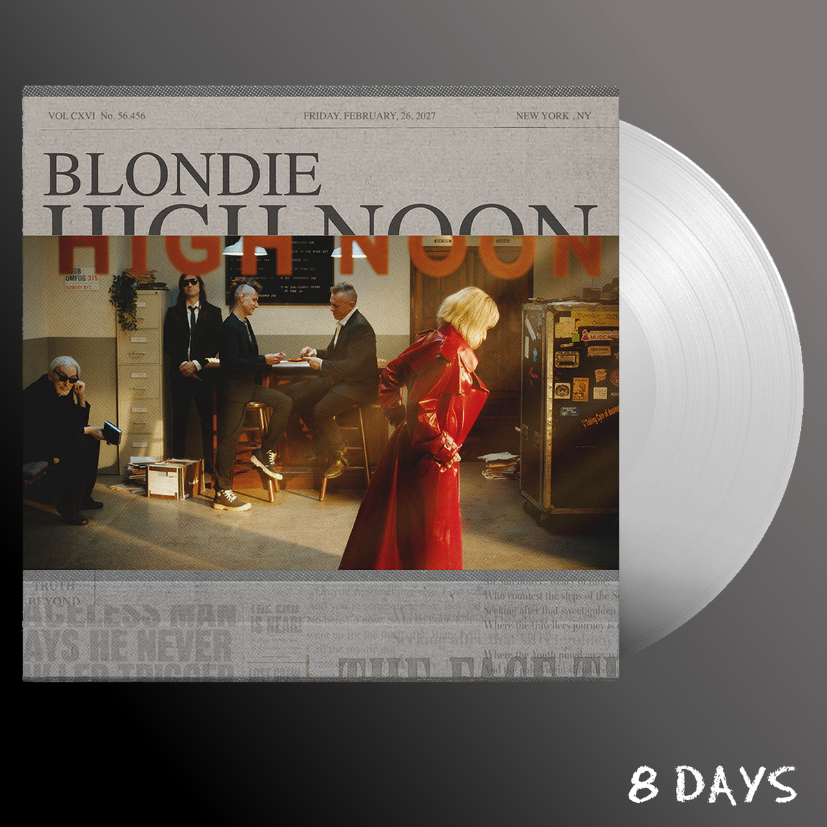 Blondie - High Noon - Indies Clear Vinyl LP | Pre-Order 26.2.27