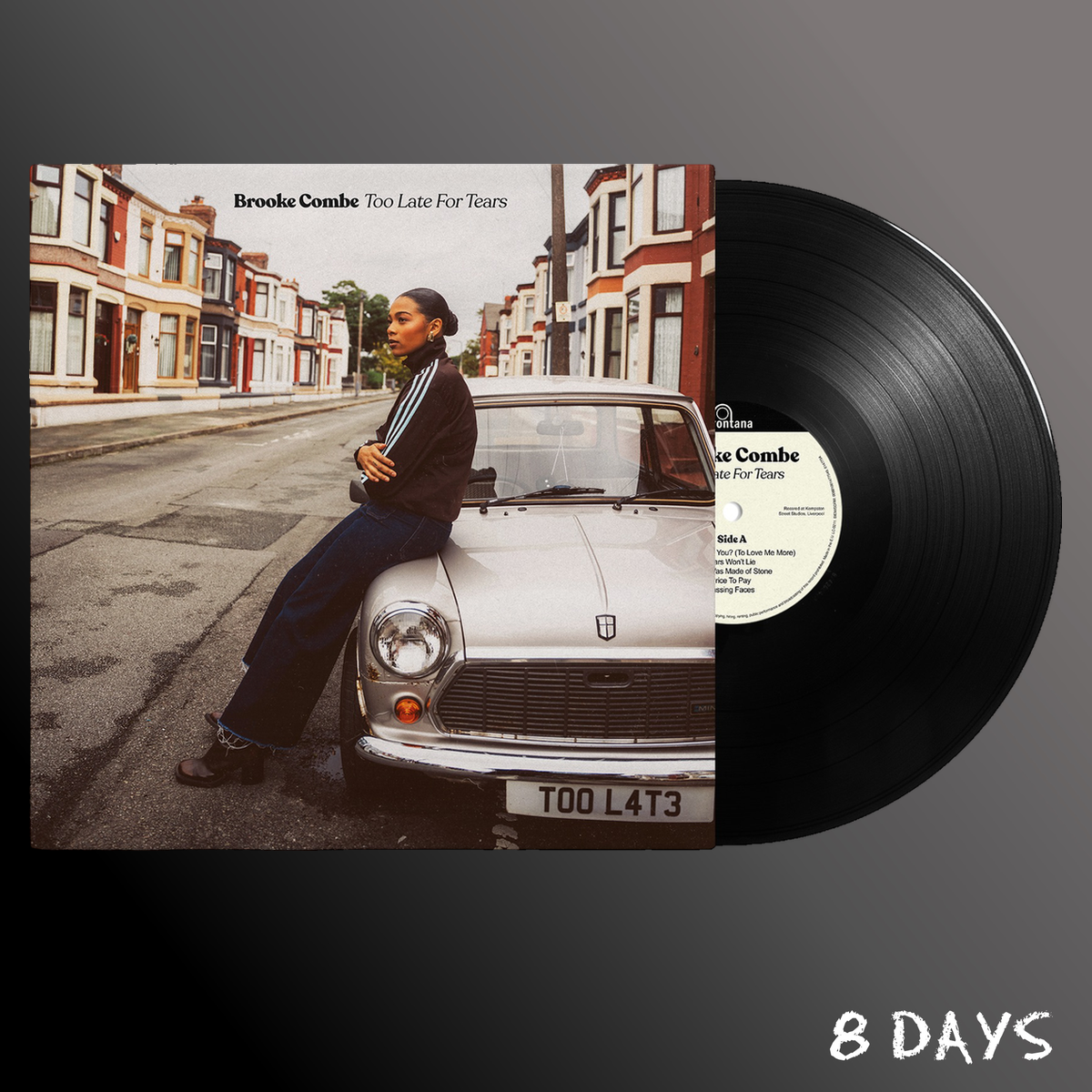 Brooke Combe - Too Late For Tears - Black Vinyl LP | Pre-Order 5.3.27