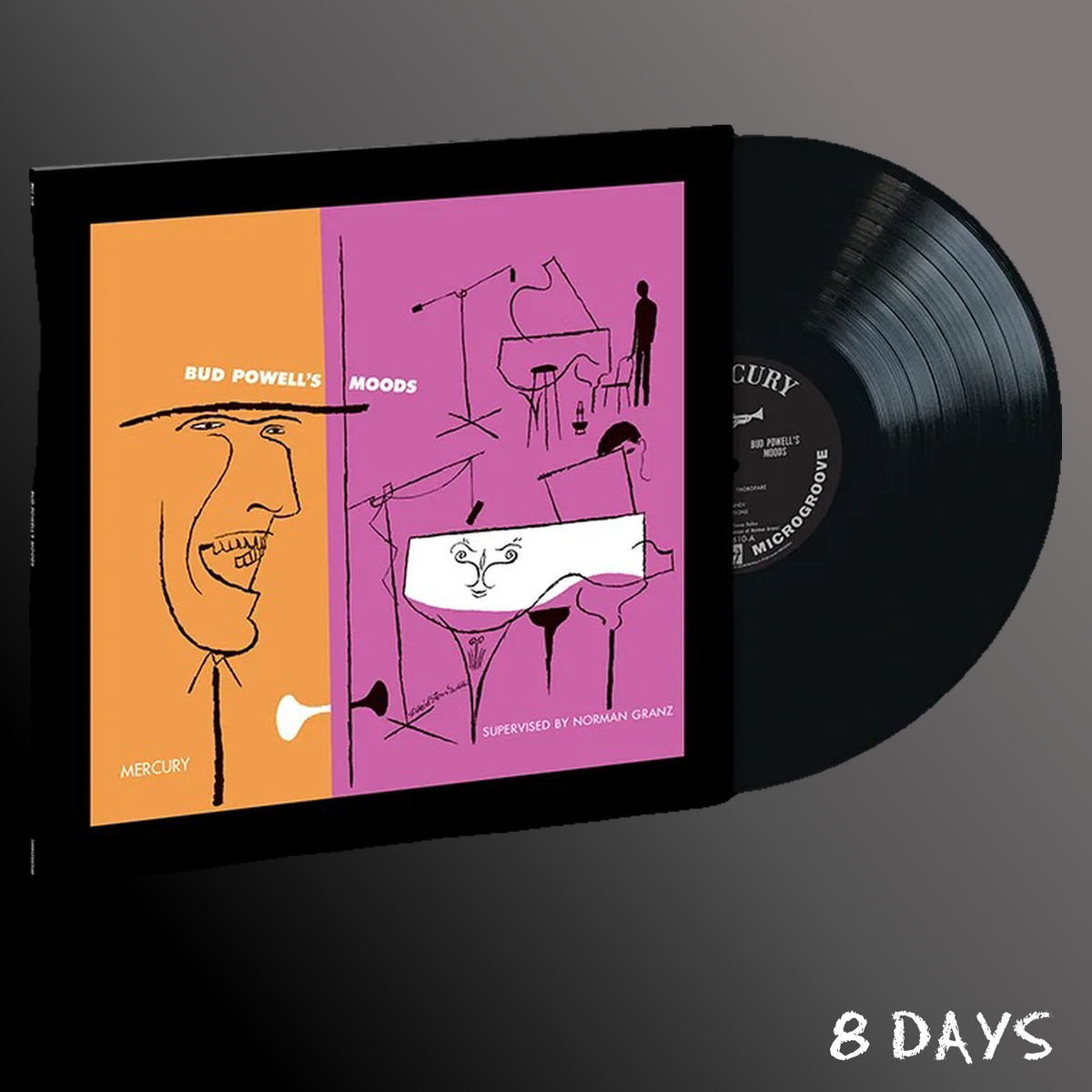 Bud Powell - Bud Powell's Moods (Verve Vault) - Black Vinyl LP | Pre-Order 11.12.26