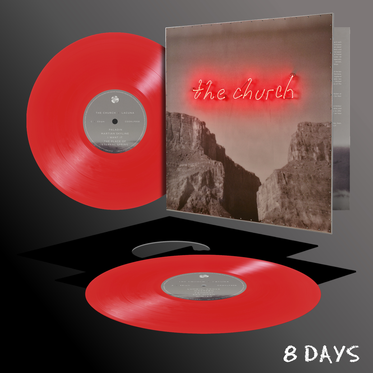 The Church - Lacuna - Red Vinyl 2LP | Pre-Order 30.10.26