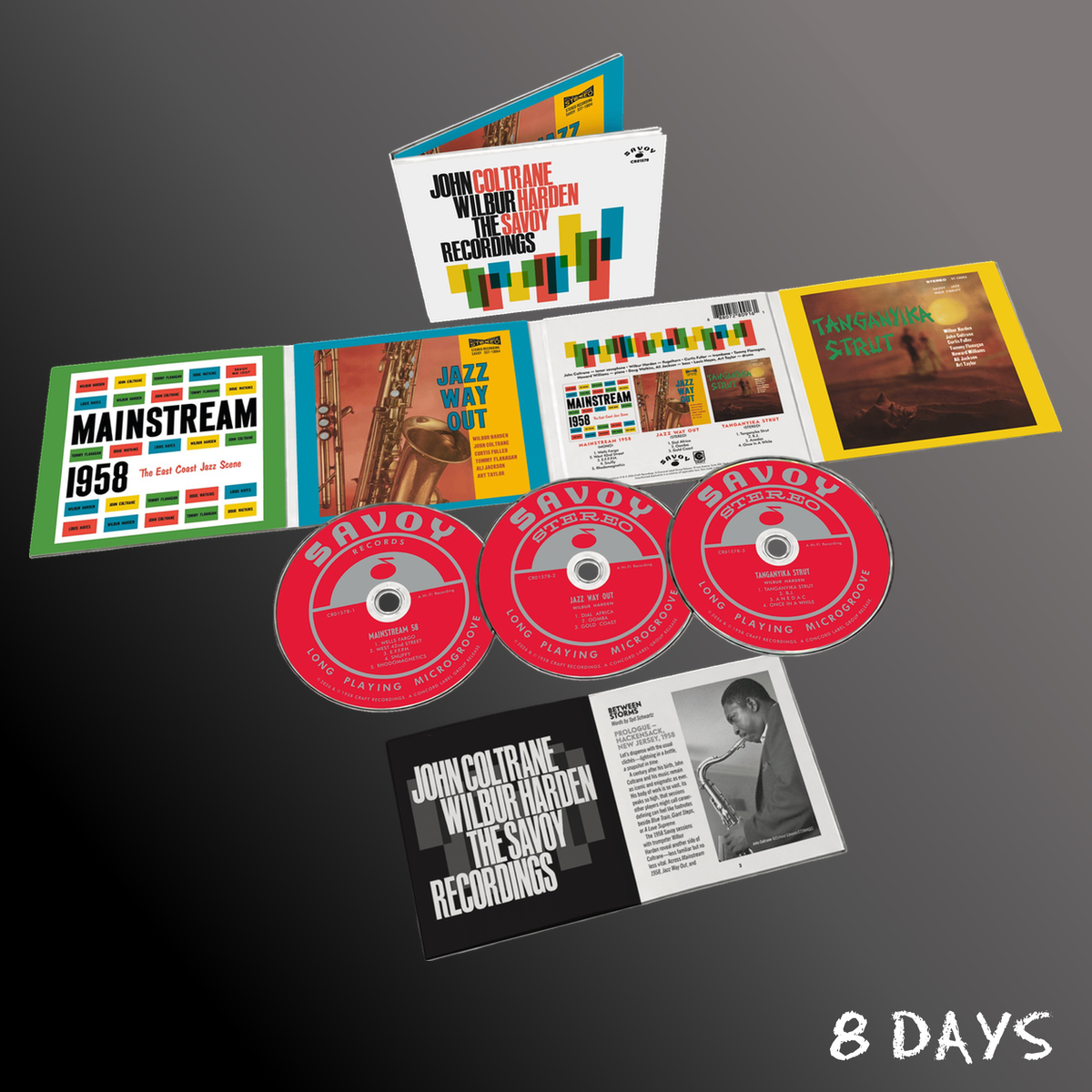 John Coltrane & Wilbur Harden - The Savoy Recordings - 3CD | Pre-Order 13.11.26