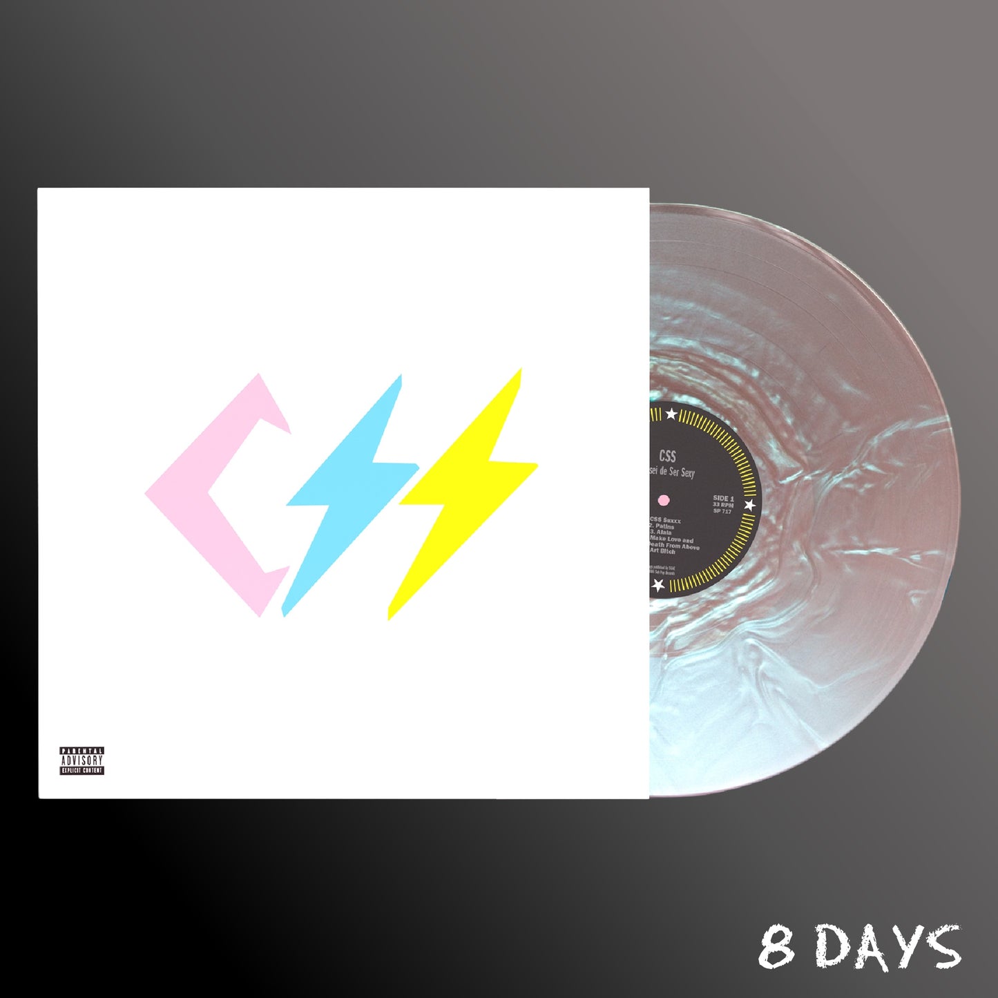 CSS - Cansei De Ser Sexy (20) - Pearl Flip Waterfall Vinyl LP | Pre-Order 21.8.26