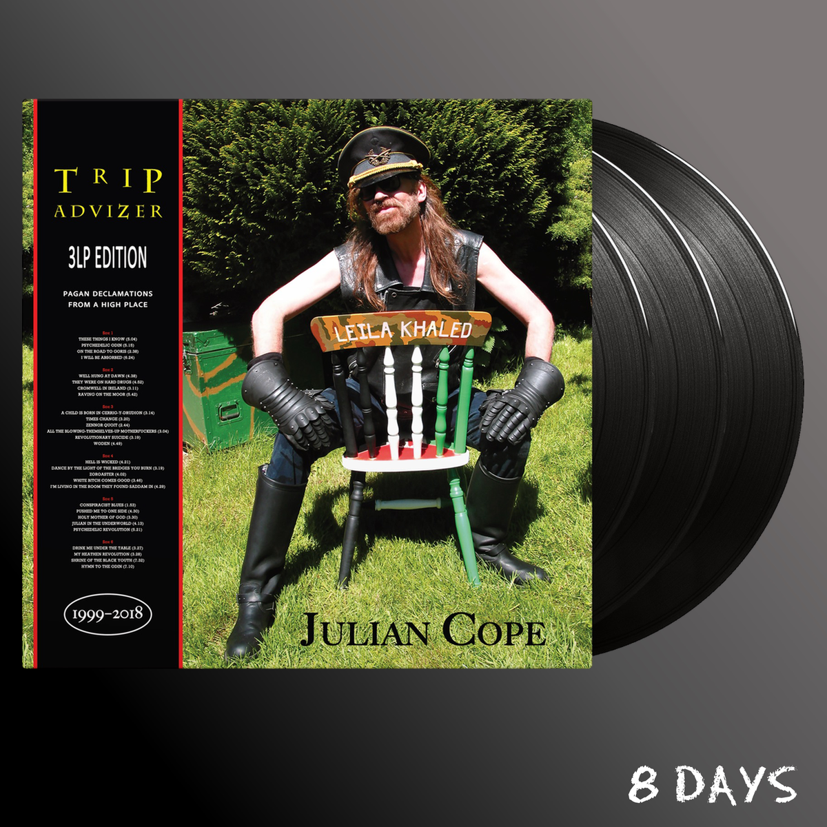 Julian Cope - Trip Advizer - Black Vinyl LP | Pre-Order 27.11.26