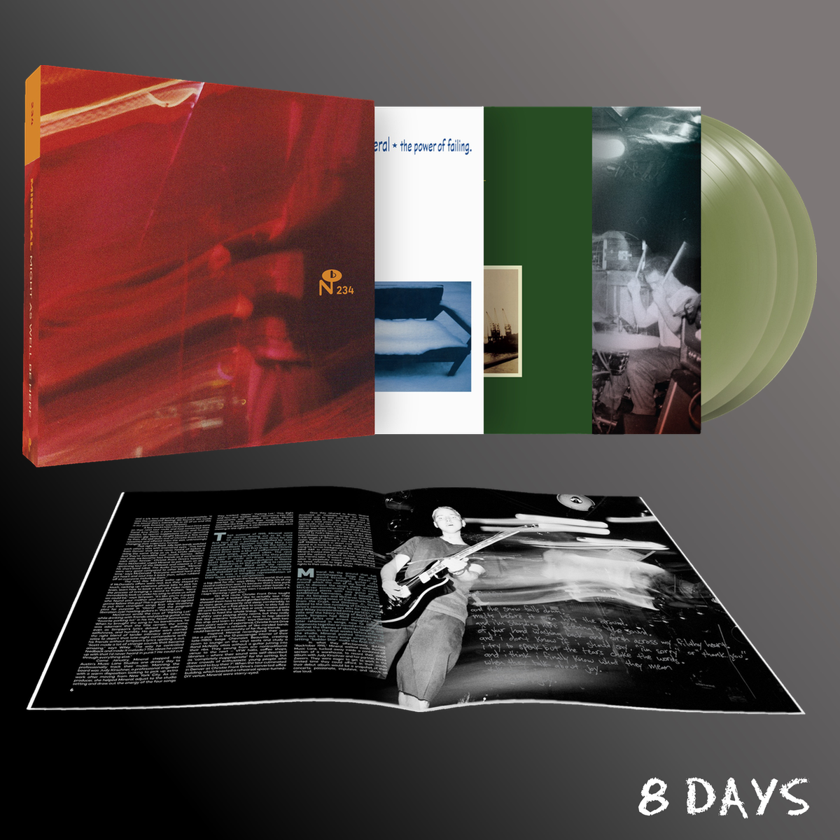 Mineral - Might As Well Be Here - Indies Palisade Green Vinyl 3LP | Pre-Order 20.11.26