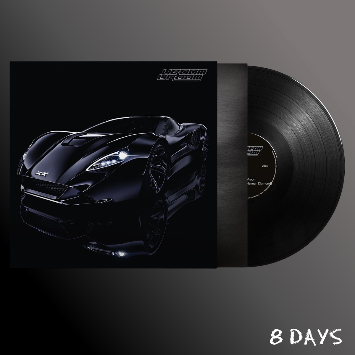 Charli XCX - Vroom Vroom - Black Vinyl LP | Pre-Order 28.8.26