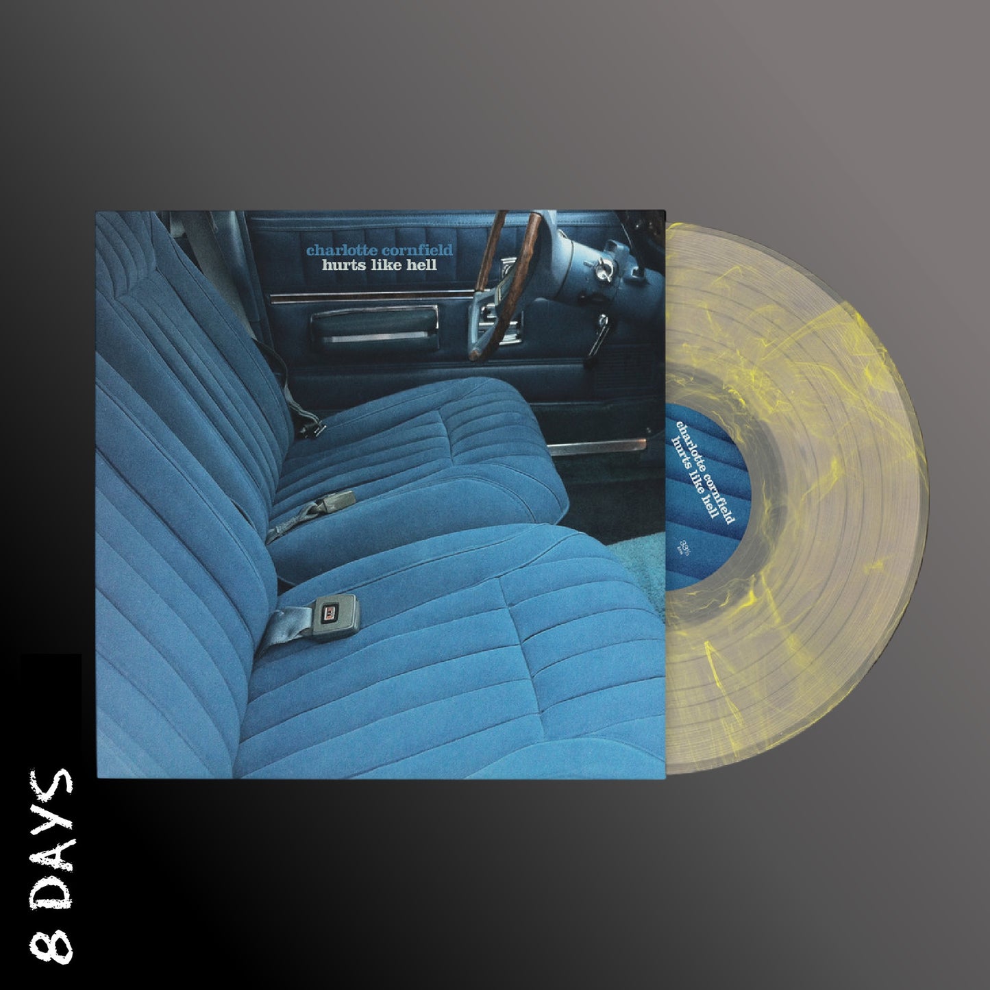 Charlotte Cornfield - Hurts Like Hell - Indies Clear & Yellow Swirl Vinyl - Pre Order 27/3/26