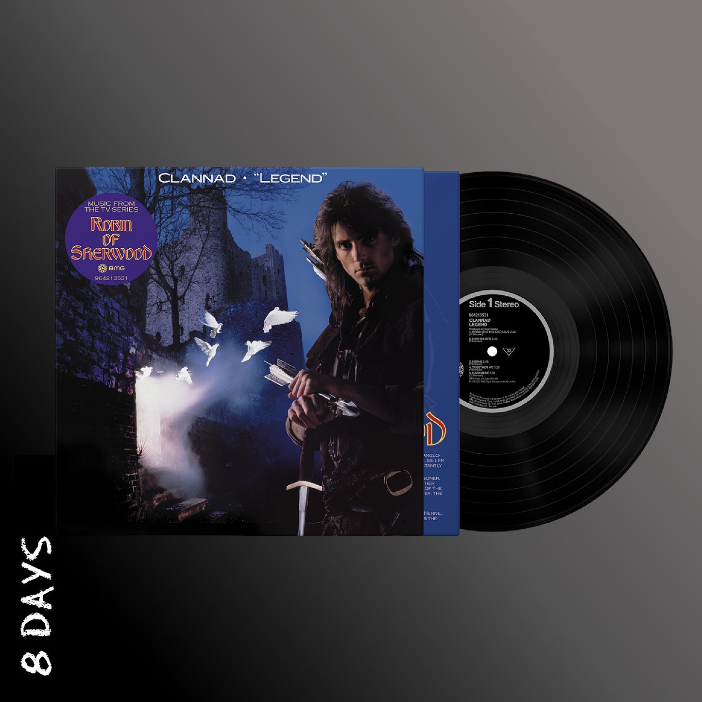 Clannad - Legend (Music From Robin Of Sherwood) - Black Vinyl - Pre Order 31/7/26