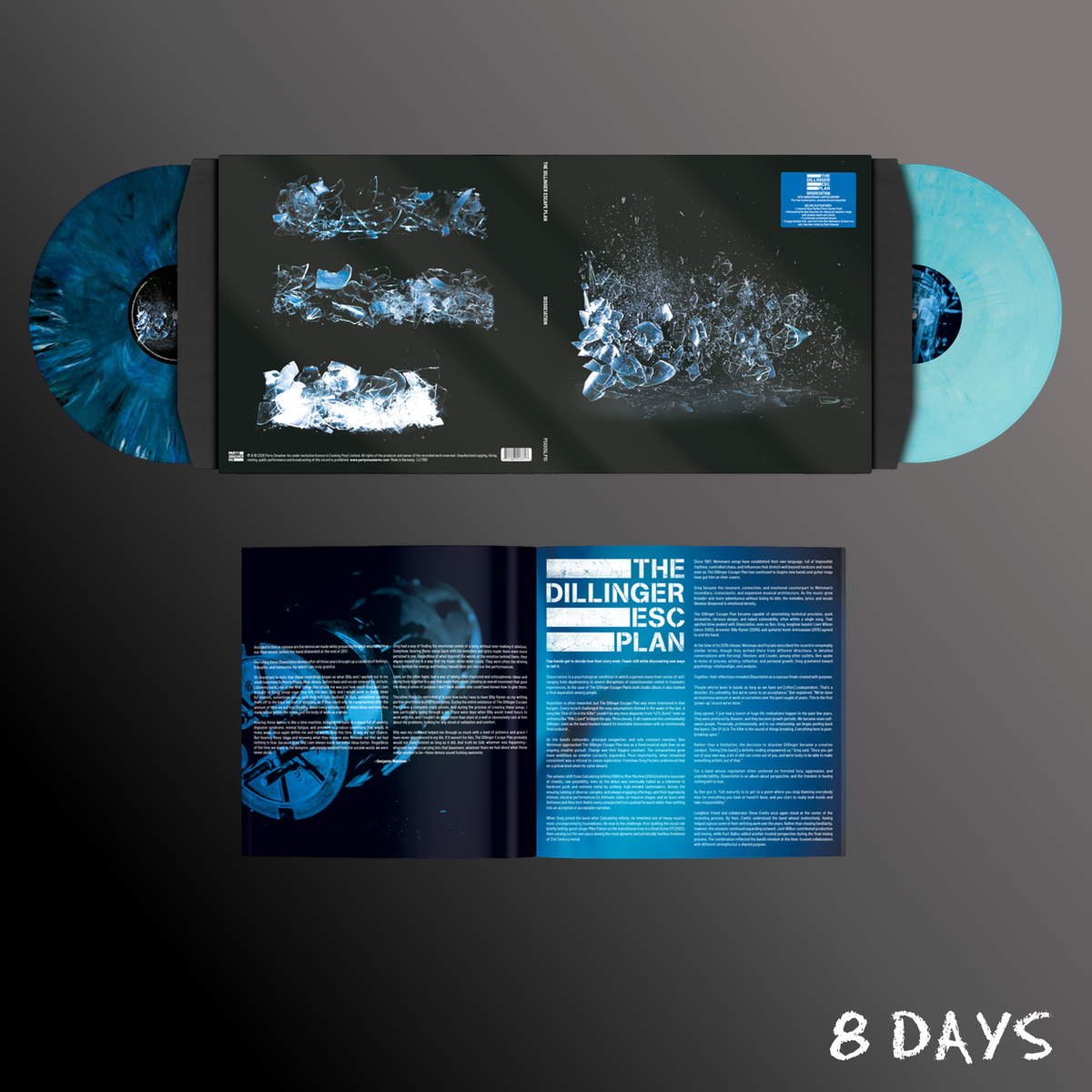 The Dillinger Escape Plan - Dissociation - Limerent Marble Vinyl 2LP | Pre-Order 11.12.26