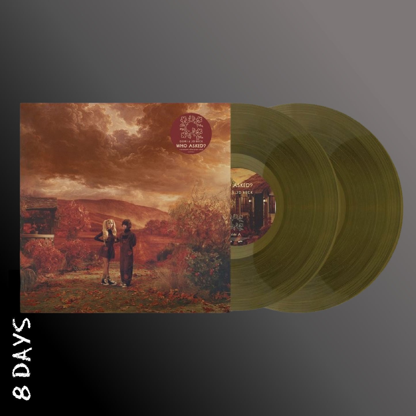 DOMi & JD Beck - WHO ASKED? - Transparent Olive Vinyl - Pre Order 31/7/26