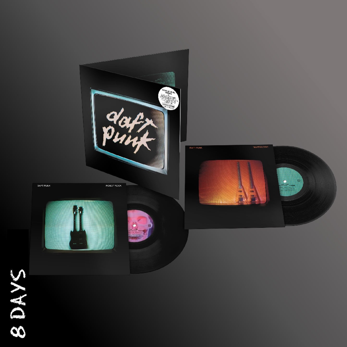 Daft Punk - Human After All Remixes - Ltd 2LP Black Vinyl