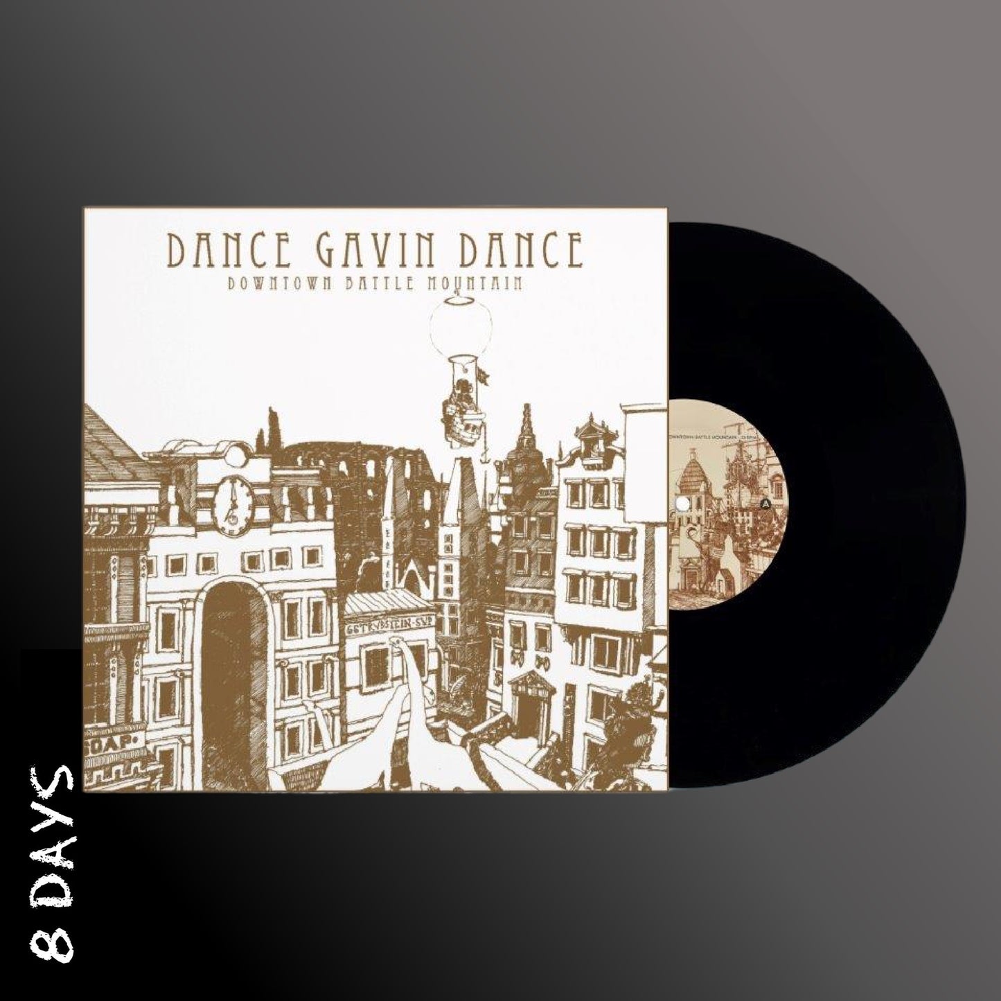 Dance Gavin Dance - Downtown Battle Mountain - Black Eco Vinyl - Pre Order 21/8/26