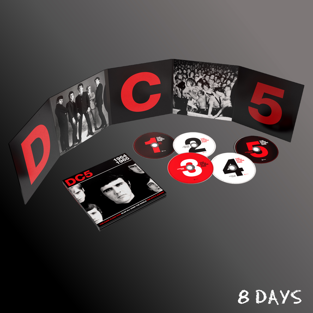 The Dave Clark Five - Glad All Over the World (1964-1965) - 5CD | Pre-Order 23.10.26