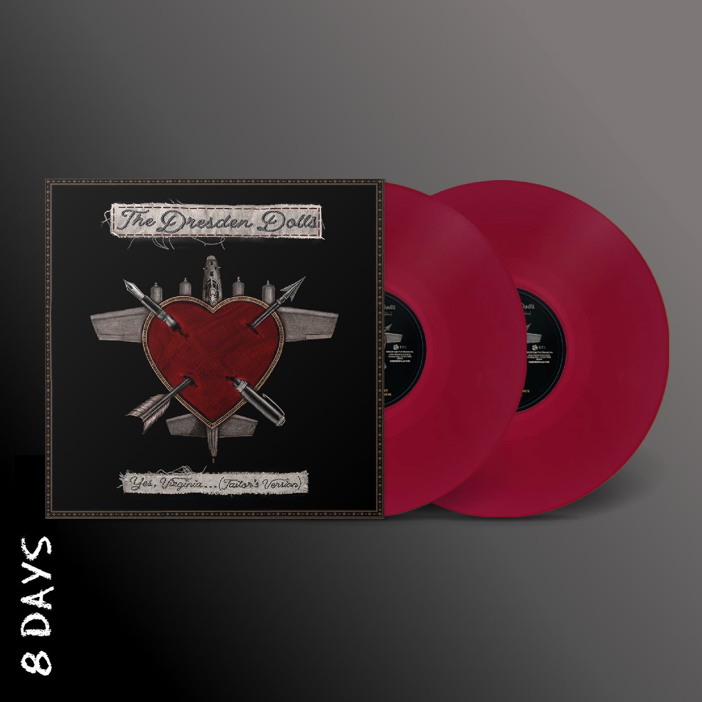 The Dresden Dolls - Yes, Virginia…(Tailor's Version) - Ruby Vinyl - Pre Order 7/8/26
