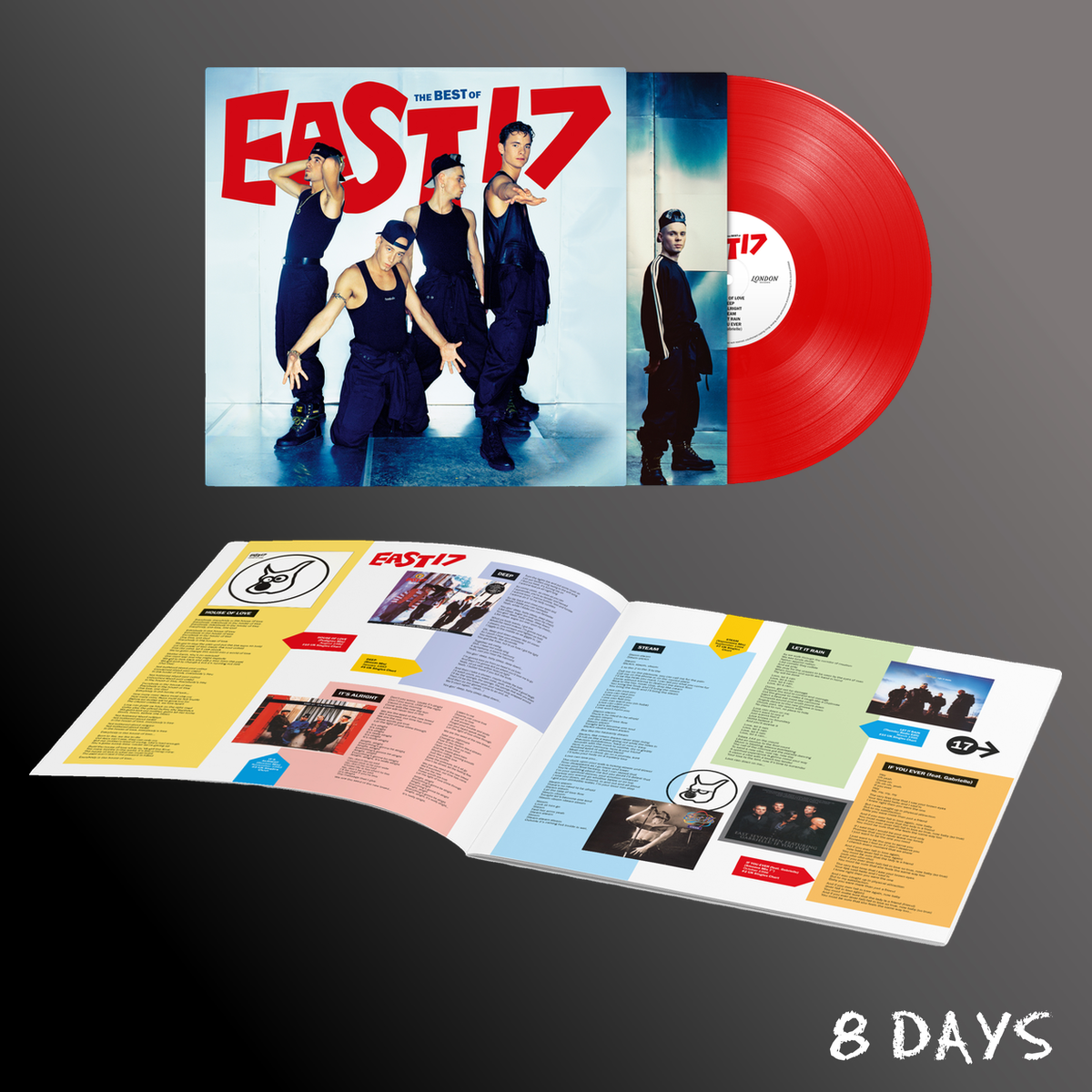 East 17 - The Best Of - Red Vinyl LP | Pre-Order 4.12.26