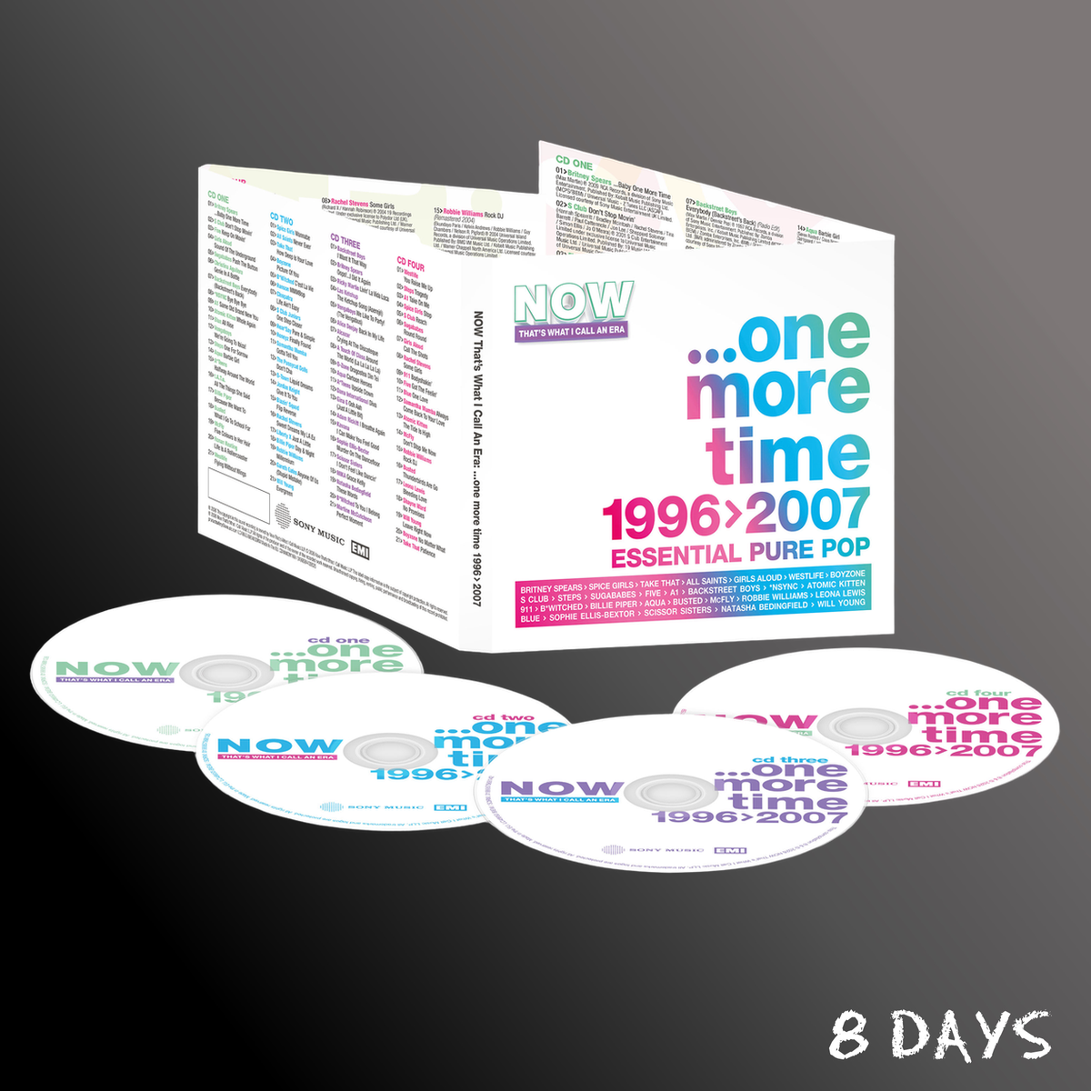 NOW That's What I Call An ERA - ONE MORE TIME: 1996-2007 - 4CD | Pre-Order 11.9.26