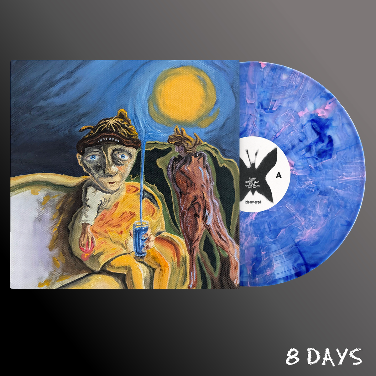 Bleary Eyed - Easy - Blue & Pink Swirl Vinyl LP | Pre-Order 27.11.26