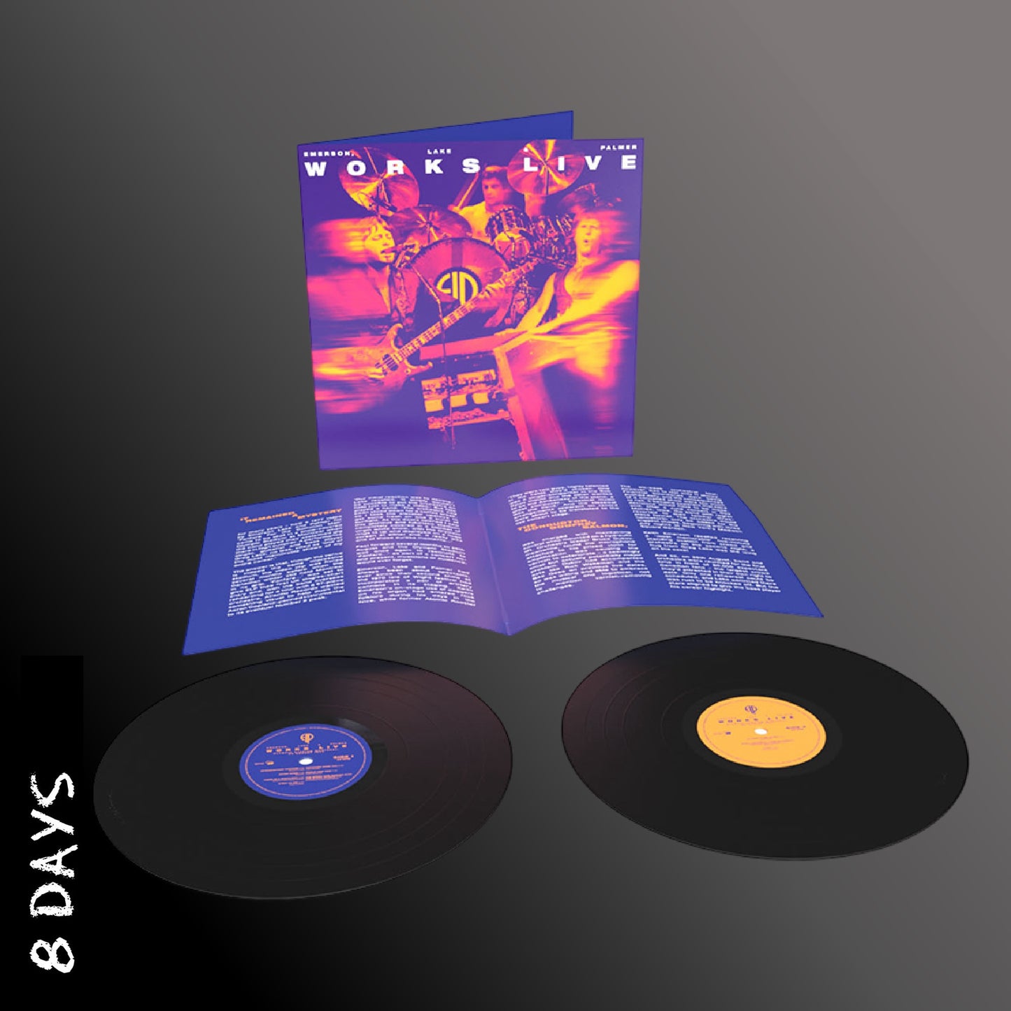 Emerson, Lake & Palmer - Works Live - 2LP Black Vinyl - Pre Order 24/7/26