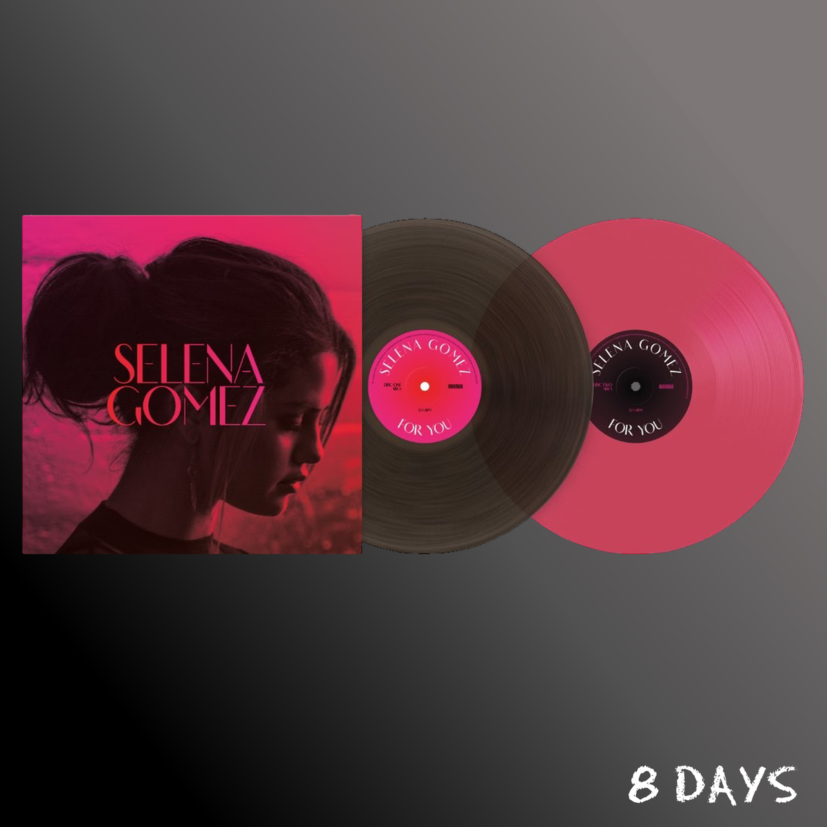 Selena Gomez - For You - Pink And Translucent Black Vinyl 2LP | Pre-Order 20.11.26