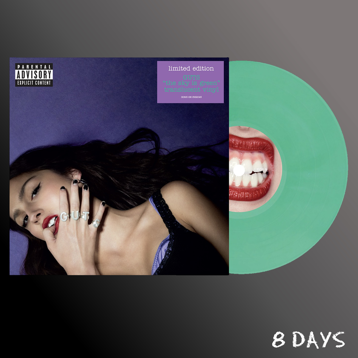 Olivia Rodrigo - GUTS - The Sky Is Green Vinyl LP | Pre-Order 20.11.26