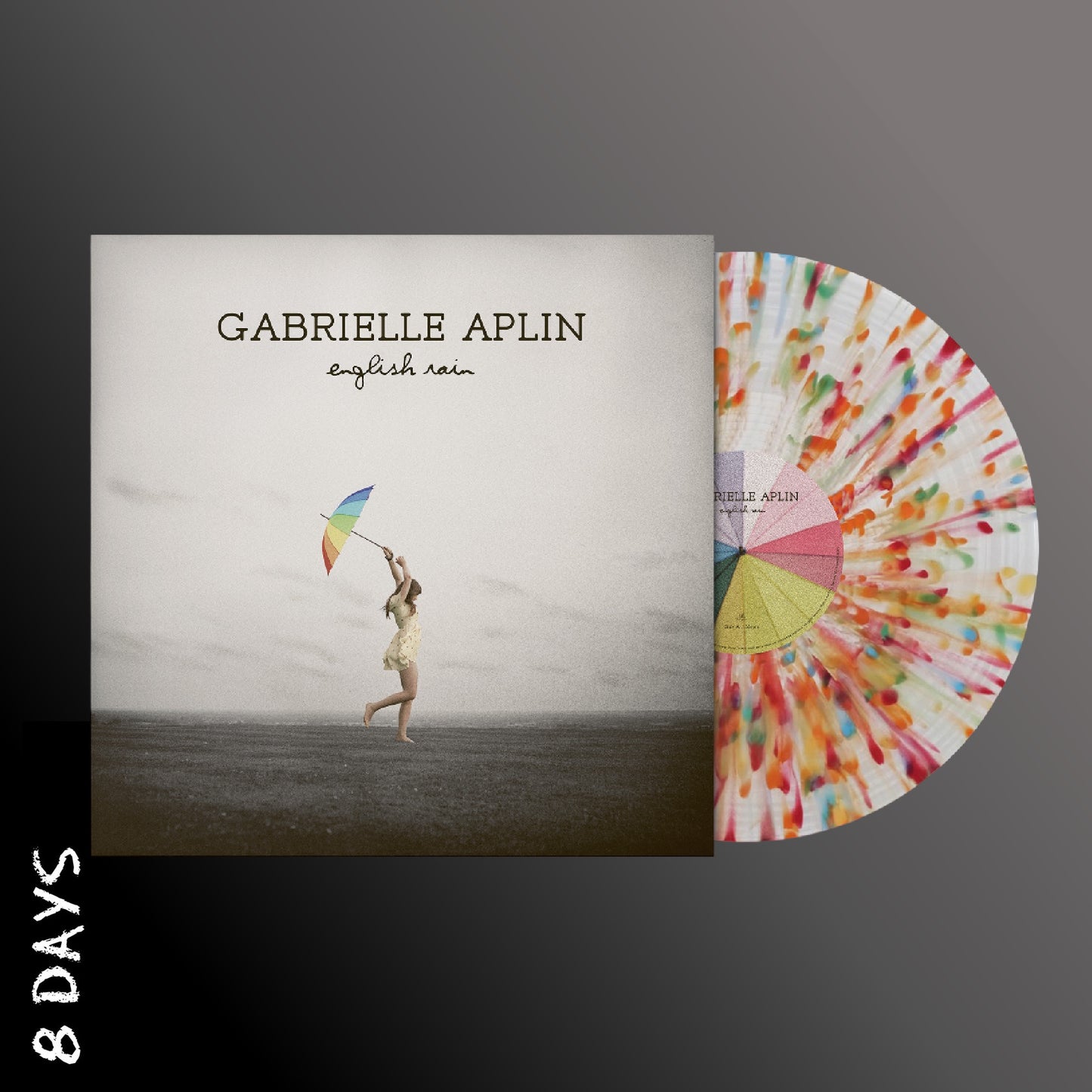 Gabrielle Aplin - English Rain - Rainbow Splatter Vinyl - Pre Order 6/3/26