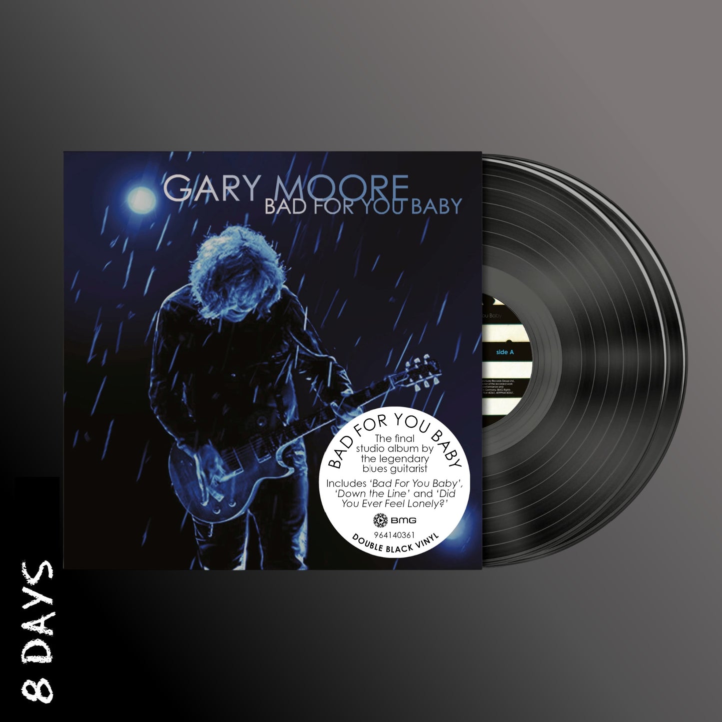 Gary Moore - Bad for You Baby - 2LP Black Vinyl - Pre Order 24/4/26